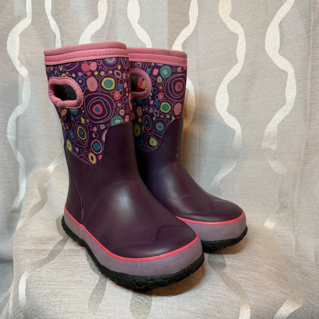 Bogs Purple And Pink Winter Boots